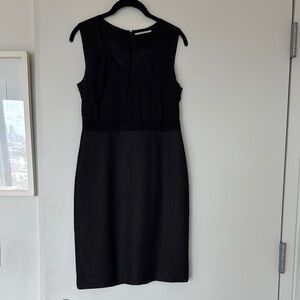 Tahari Black Sleeveless Dress